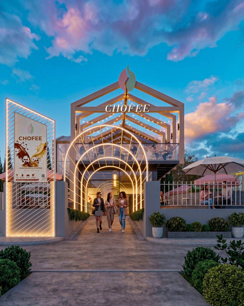 Chofee Yenikent Villa Giriş Tasarımı